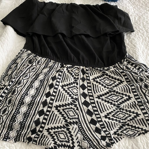 strapless romper - Picture 1 of 2